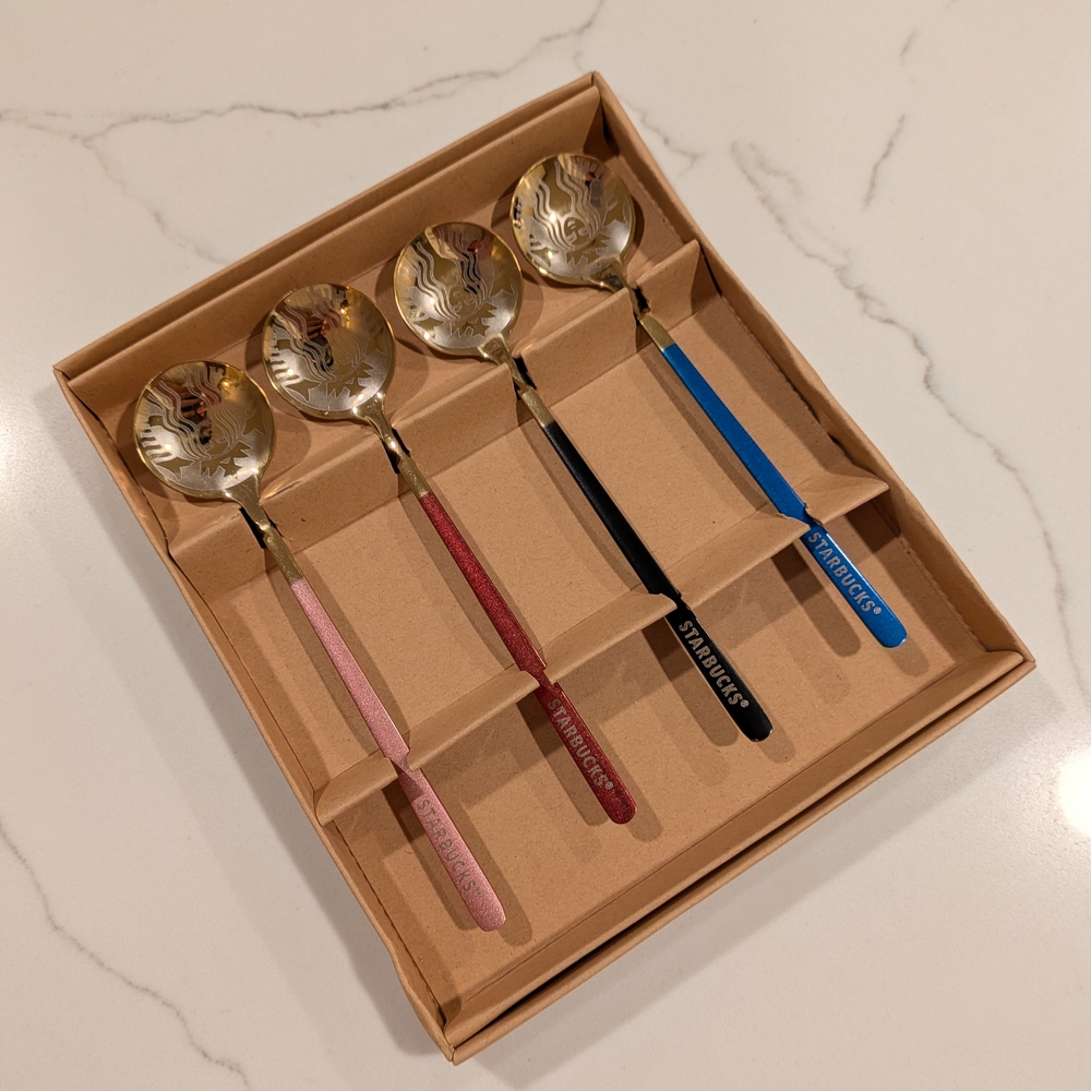 SamStarbucks Colorful Coffee Spoons Set - Picture 4 of 6